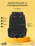 Barret 29L Massager Backpack with built-in massage features and padding.