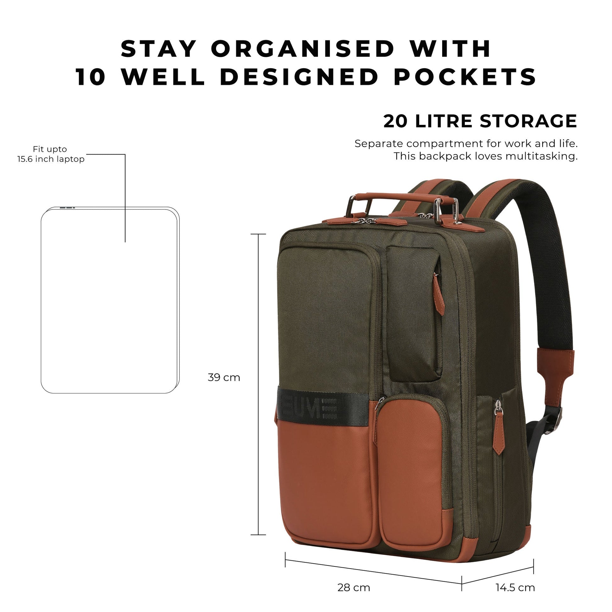 Eclipse 20l Laptop Backpack - Image 2