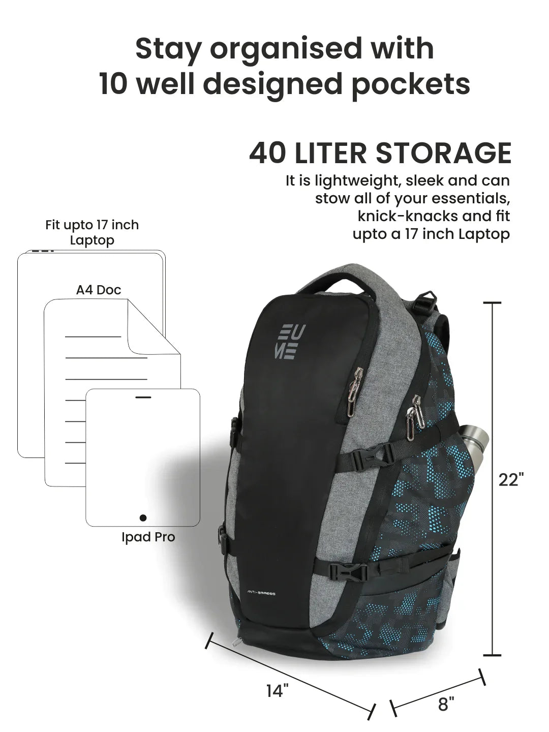 Move 40l Massager Backpack - Image 5